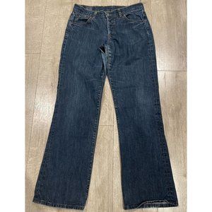 Lucky Brand Jeans Size 8/29 Women's Easyrider Med Wash Blue Denim USA Button Fly